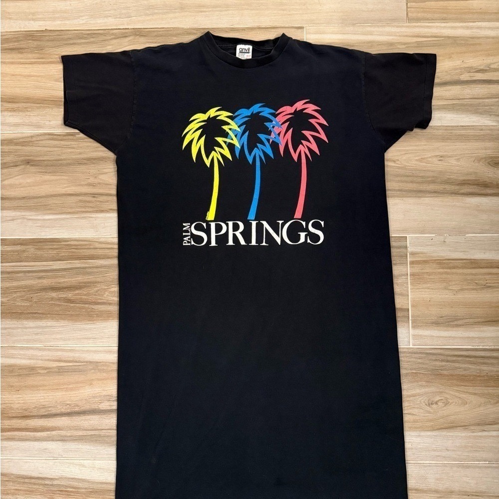 Vintage Palm Springs Shirt Dress